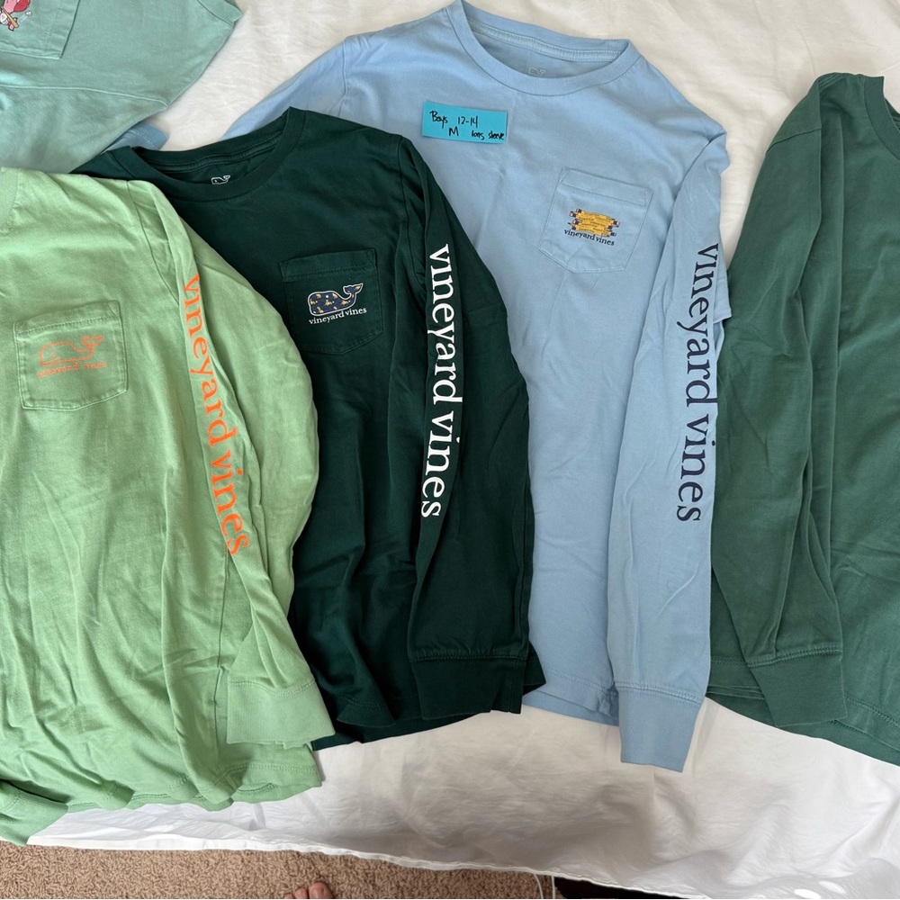 Vineyard Vines Long Sleeve Shirts (all 4)